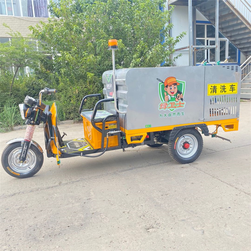 红桥电动高压冲洗车CX700A（不锈钢箱体）