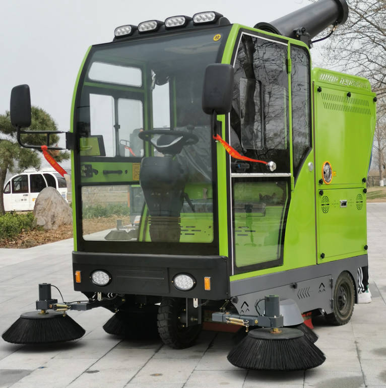 红桥道路清洁广泛应用电动环卫清扫车